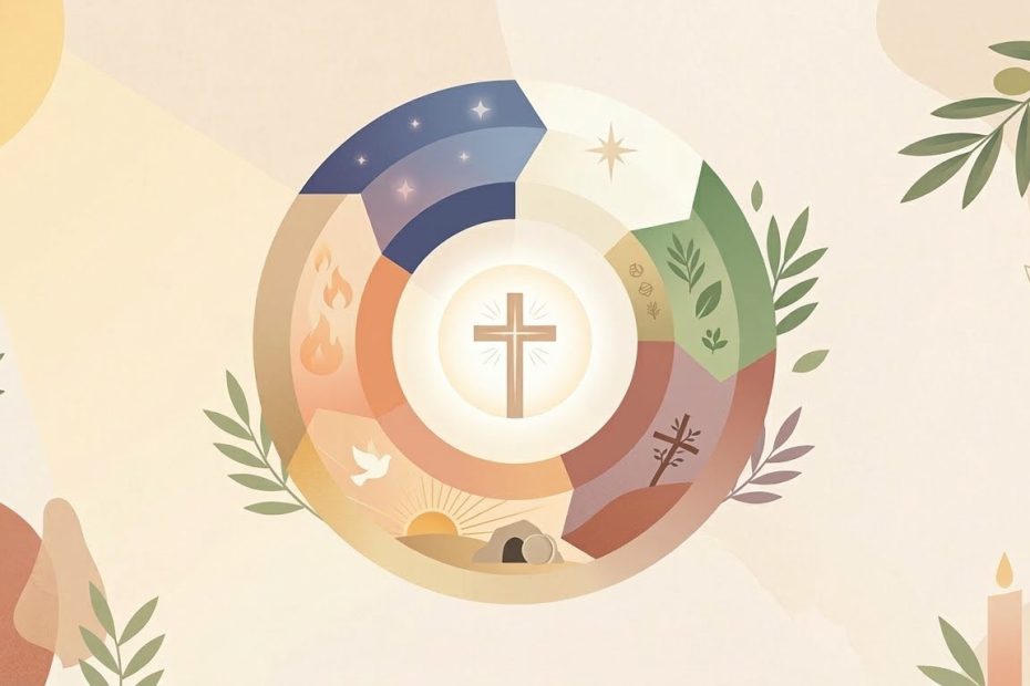 Temps Liturgiques - Illustration prière catholique